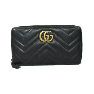 GG Marmont zip around wallet