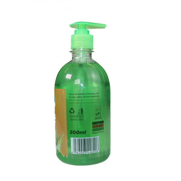 HANDGEL Handwash 500ML (Aloe Vera) - Image 2