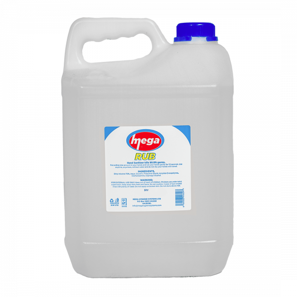 Mega RUB Hand sanitizer 5L